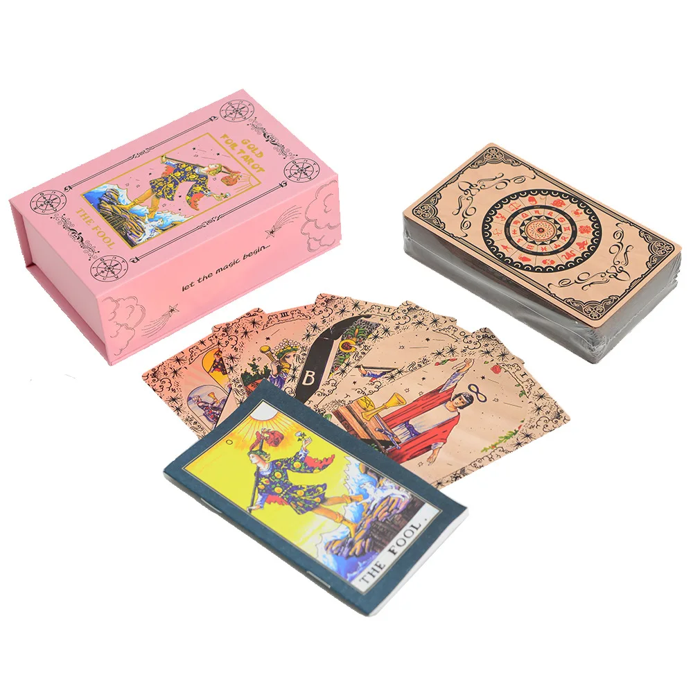 Board Game Yearbook - 78 szt. Klasyczne Karty Tarota w