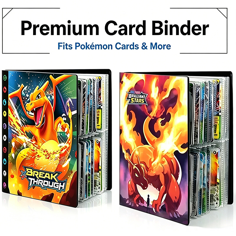 Board Game Book - Album na karty Pokémon, karty anime,