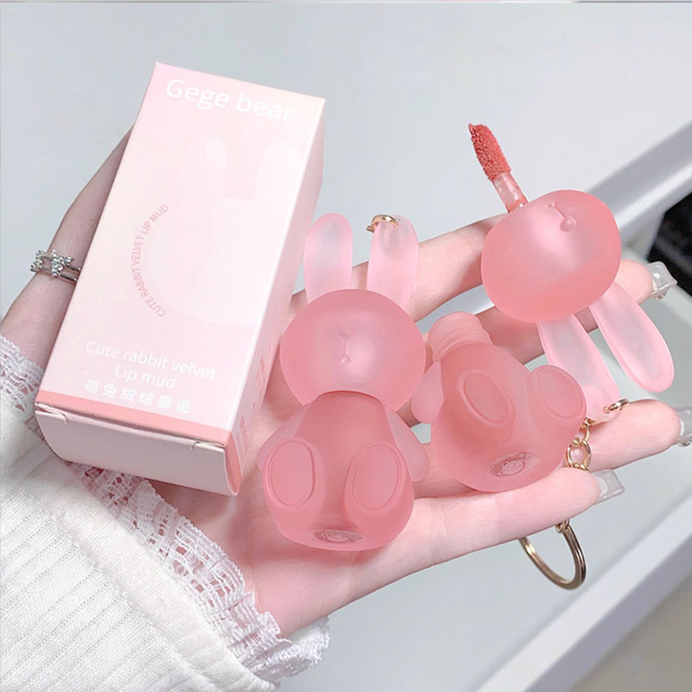 Board Game Yogi - Gege Bear Rabbit Lip Glaze, Matte