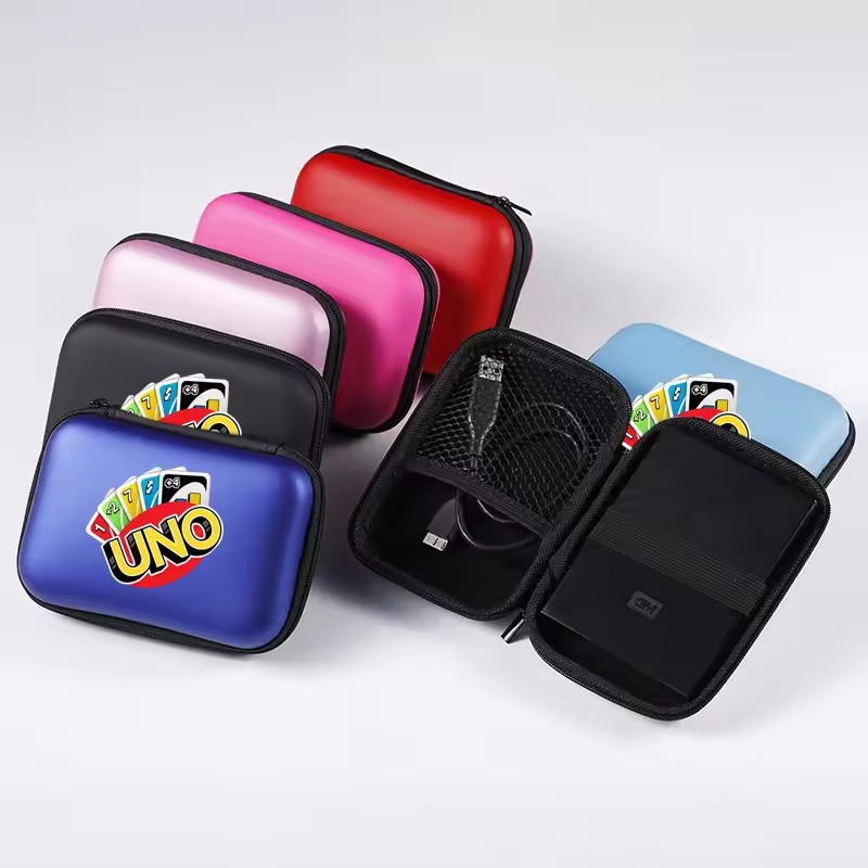 Board Game Box - Pudełko podróżne UNO z zamkiem błyskawicznym,