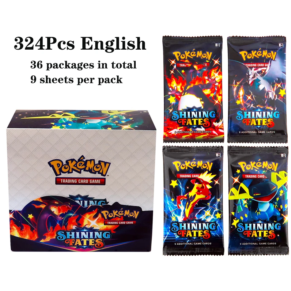 324 szt./pudełko Pokemon TCG:  – Board Game Box recenzja i cena