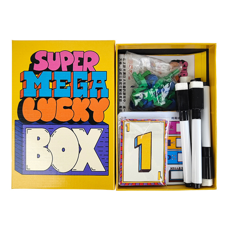 Super Mega Lucky Box Gra Plans – Board Game Box recenzja i cena