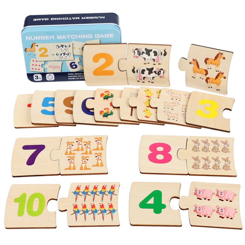 Drewniane puzzle dla dzieci z  – Board Game Box recenzja i cena