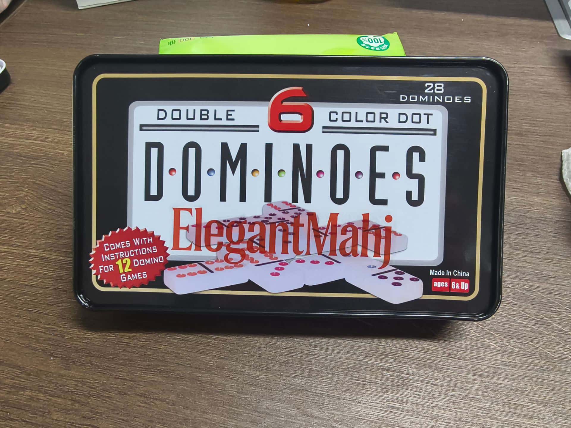 Elegancki zestaw domino Double – Board Game Box recenzja i cena